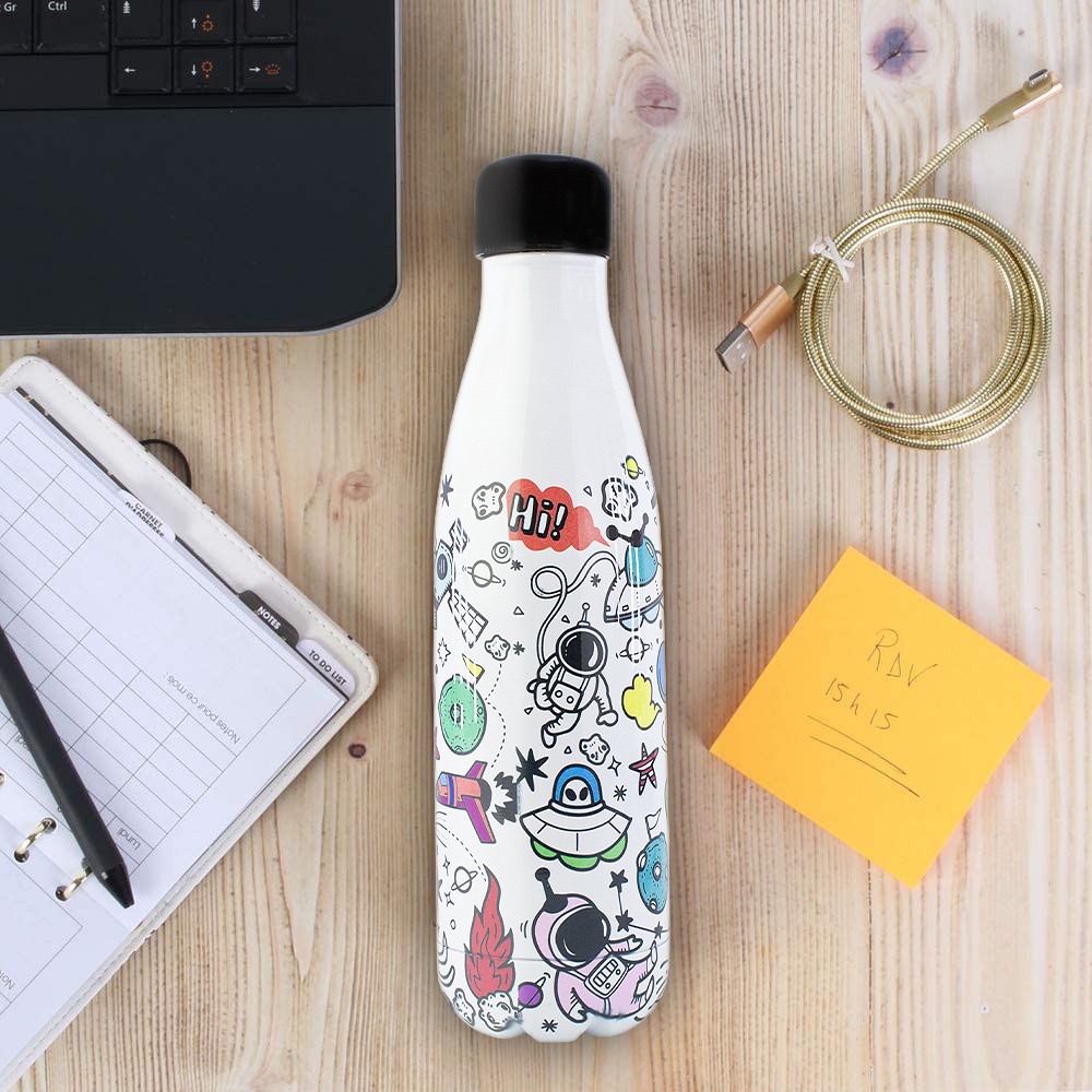 Bottiglia Termica SPACE da 500ml Doppia Parete...