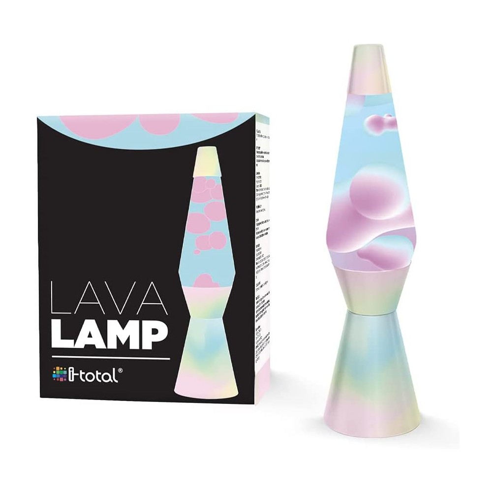 Lampada Lava Lamp 40cm XL1779 Rainbow Dream...