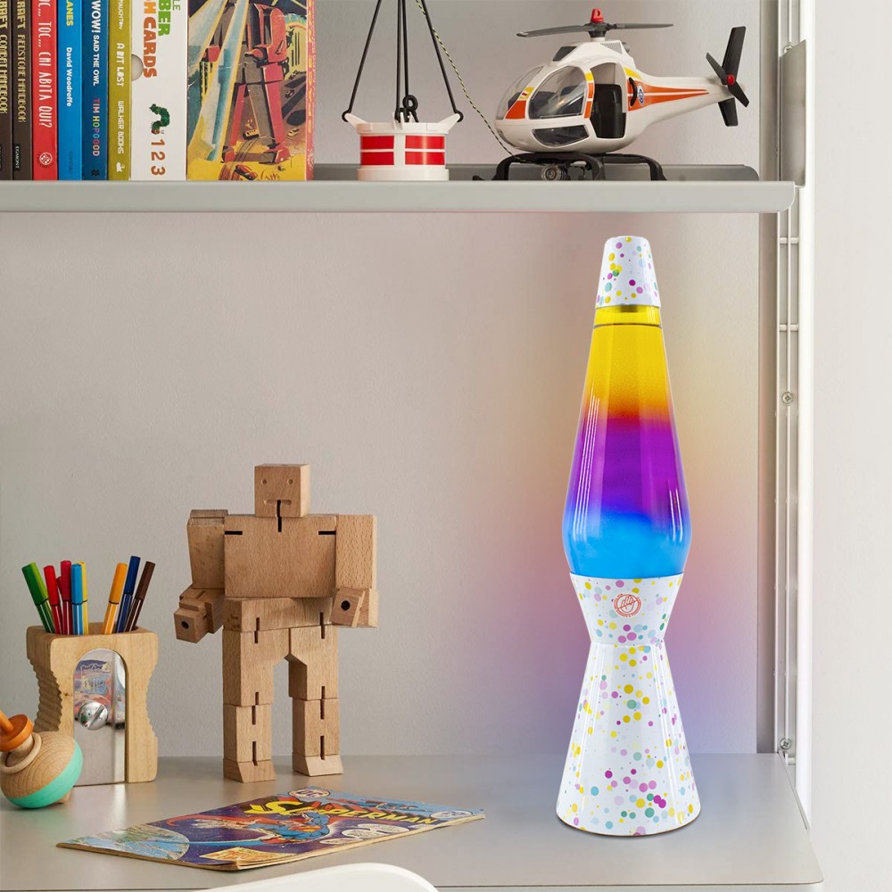 Lampada Lava Lamp 40cm XL1780 Fantasia Bubbles...