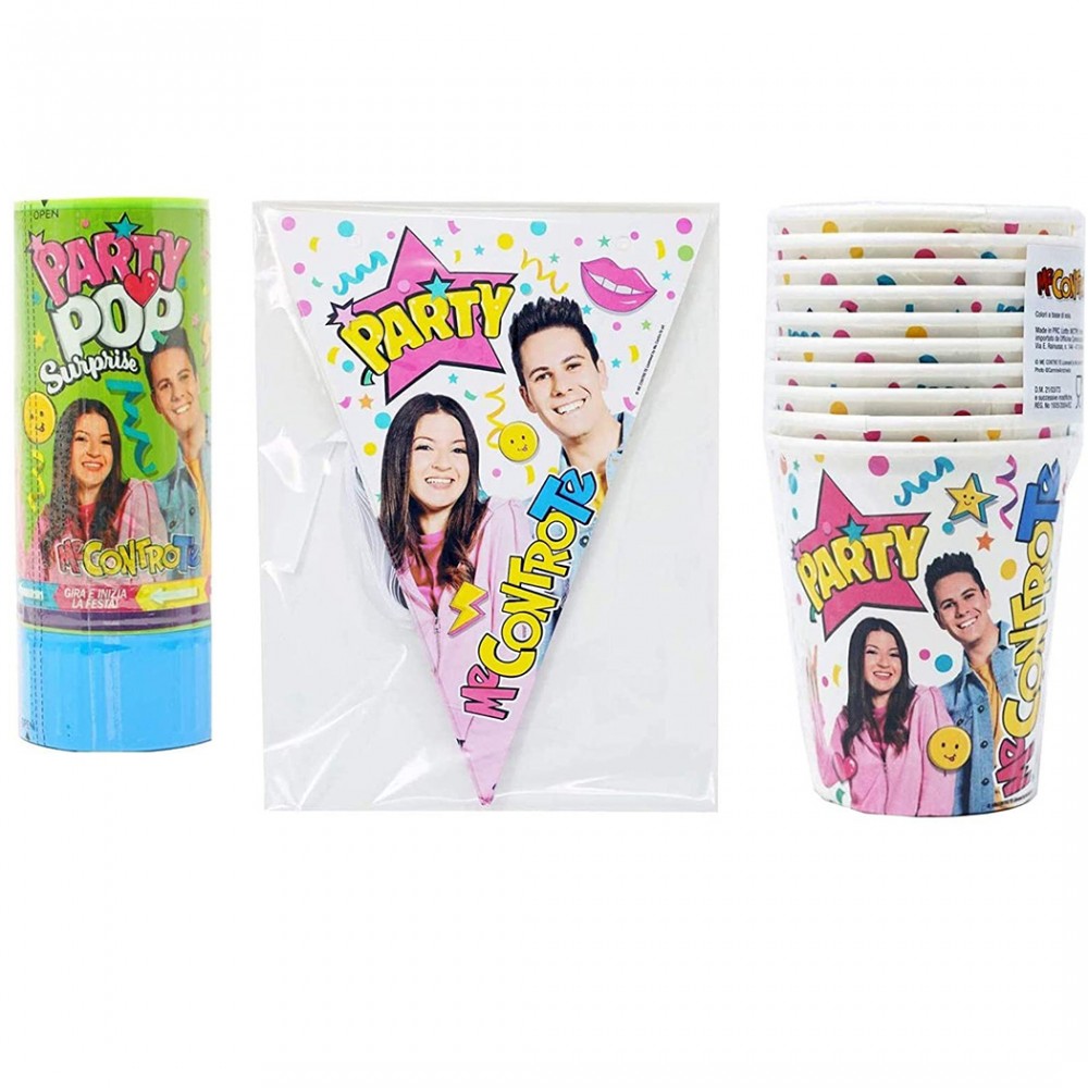 Kit Party Me Contro Te 572317 Box Contenuto...