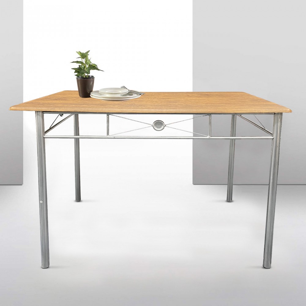 Set Tavolo Rettangolare e 4 Sedie ALDO in MDF...