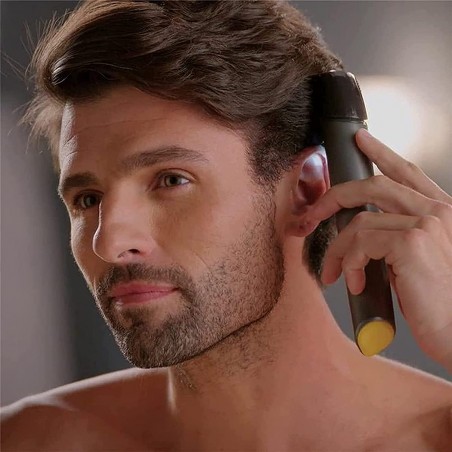 Rasoio Wireless per Capelli e Barba 5 Testine 246851 Tagliacapelli a Batteria