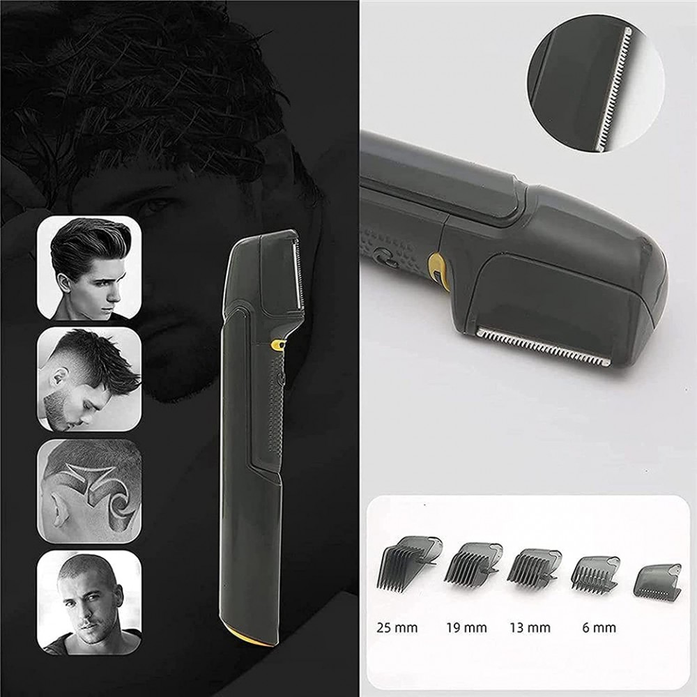 Rasoio Wireless per Capelli e Barba 5 Testine...