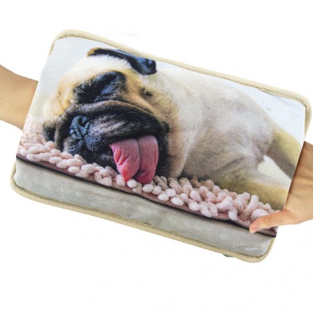 Borsa Elettrica d'Acqua Calda 3965252 Scaldamani con Varie Fantasie Cuccioli