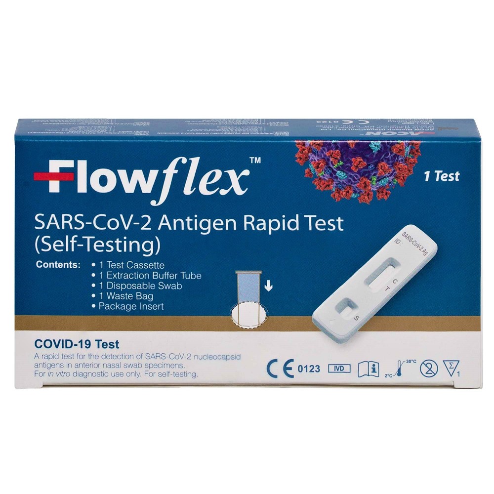 Flowflex sars-cov-2 test rapido antigenico kit...