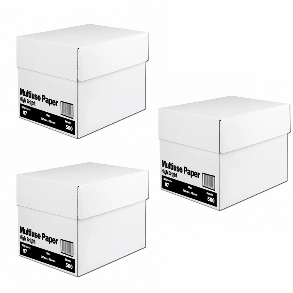 Set 15 Risme di carta 42757 formato A4 500...