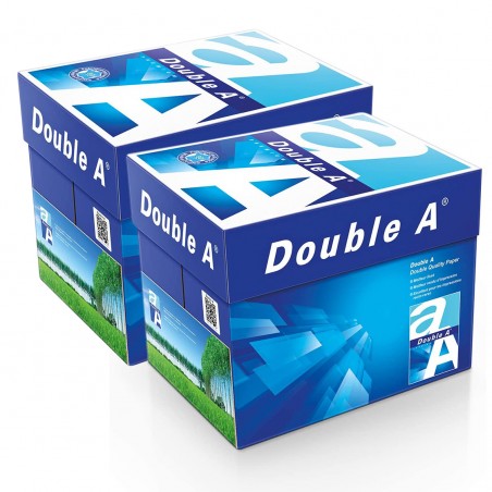 Formato A5 Pack 20 Risme 015430 carta da 80 g 500 fogli DOUBLE A Premium