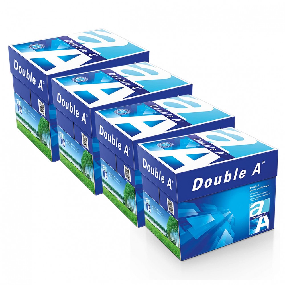 Formato A5 Pack 40 Risme 015430 carta da 80 g 500 fogli DOUBLE A Premium