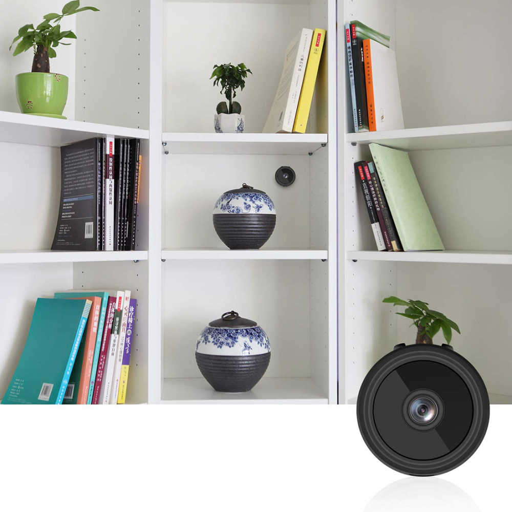 Mini Telecamera Wifi HD Wireless e Ingresso...