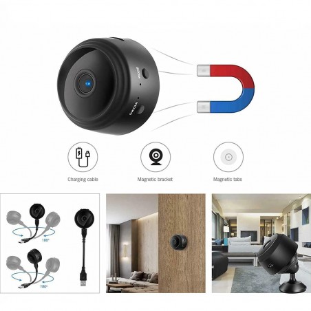 Micro Telecamera Da Esterno Mini Telecamera Senza Fili HD 1080P