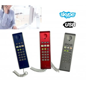 Image of Telefono usb voip compatibile con Skype per chiamare i tuoi amici di skype 8047100000235