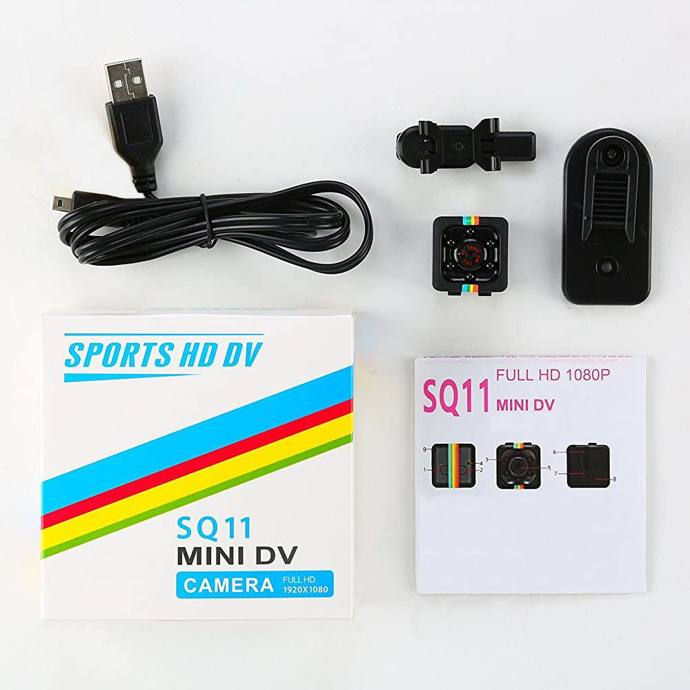 Mini Videocamera Nascosta HD SQ11 con Visione...