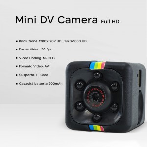 Mini Videocamera Nascosta HD SQ11 con Visione Notturna... 2