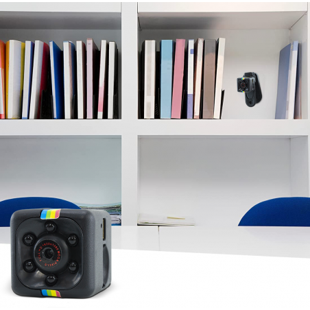 Mini Videocamera Nascosta HD SQ11 con Visione Notturna Micro Telecamera 1080P