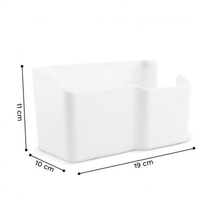 Rack Porta Phon Multifunzionale 12513 Supporto da Parete per Accessori Bagno