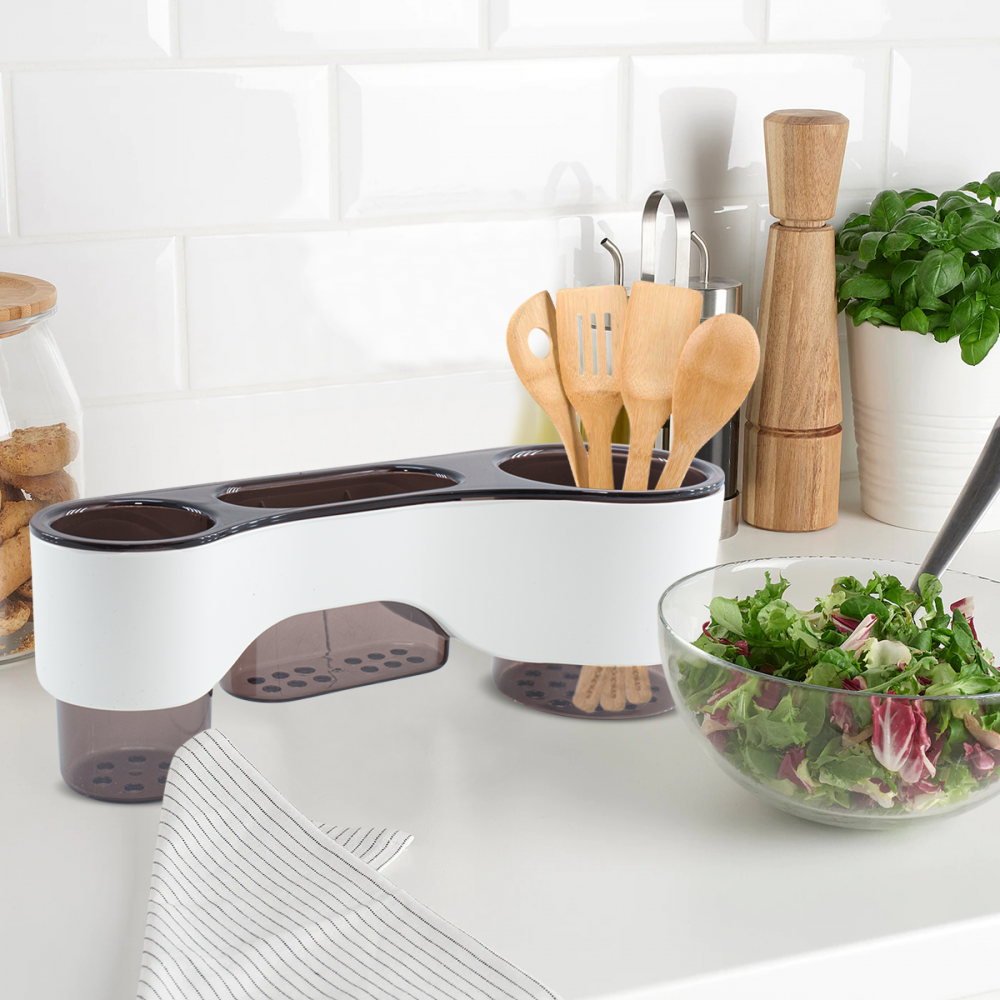 Portautensili Multifunzione da Parete per...