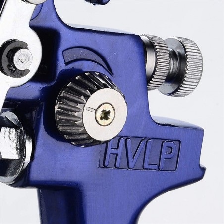 Mini Aerografo Professionale HVLP 100 ml da 0.8 mm Pistola Spray per Vernici