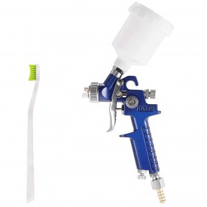 Mini Aerografo Professionale HVLP 100 ml da 0.8 mm...
