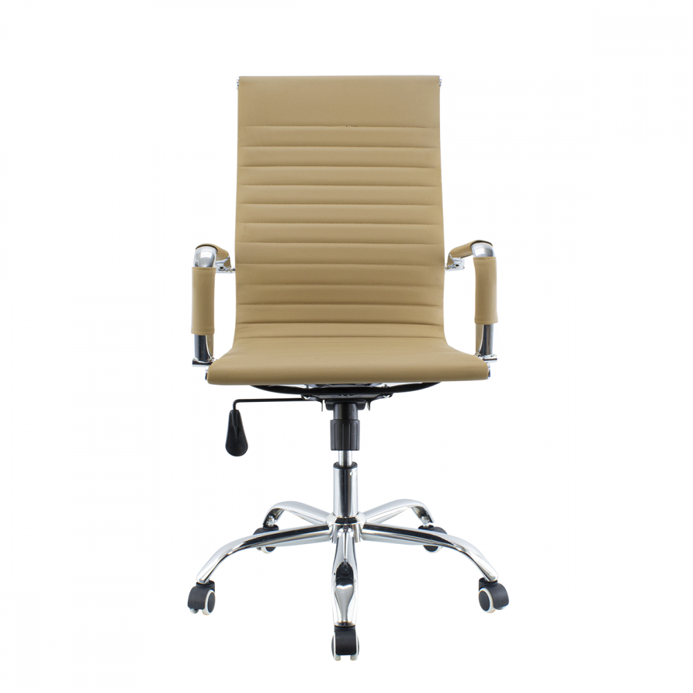 Poltrona sedia ufficio RADON Seduta Ergonomica in Ecopelle 53x63xH110/120 cm