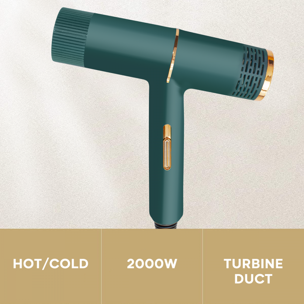 Asciugacapelli Professionale a Bassa Rumorosità...