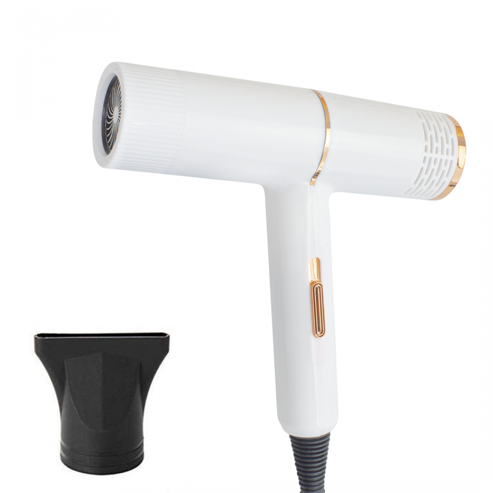 Image of Asciugacapelli Professionale a Bassa Rumorosità 2000W Asciuga in 3-5 Minuti Bianco052