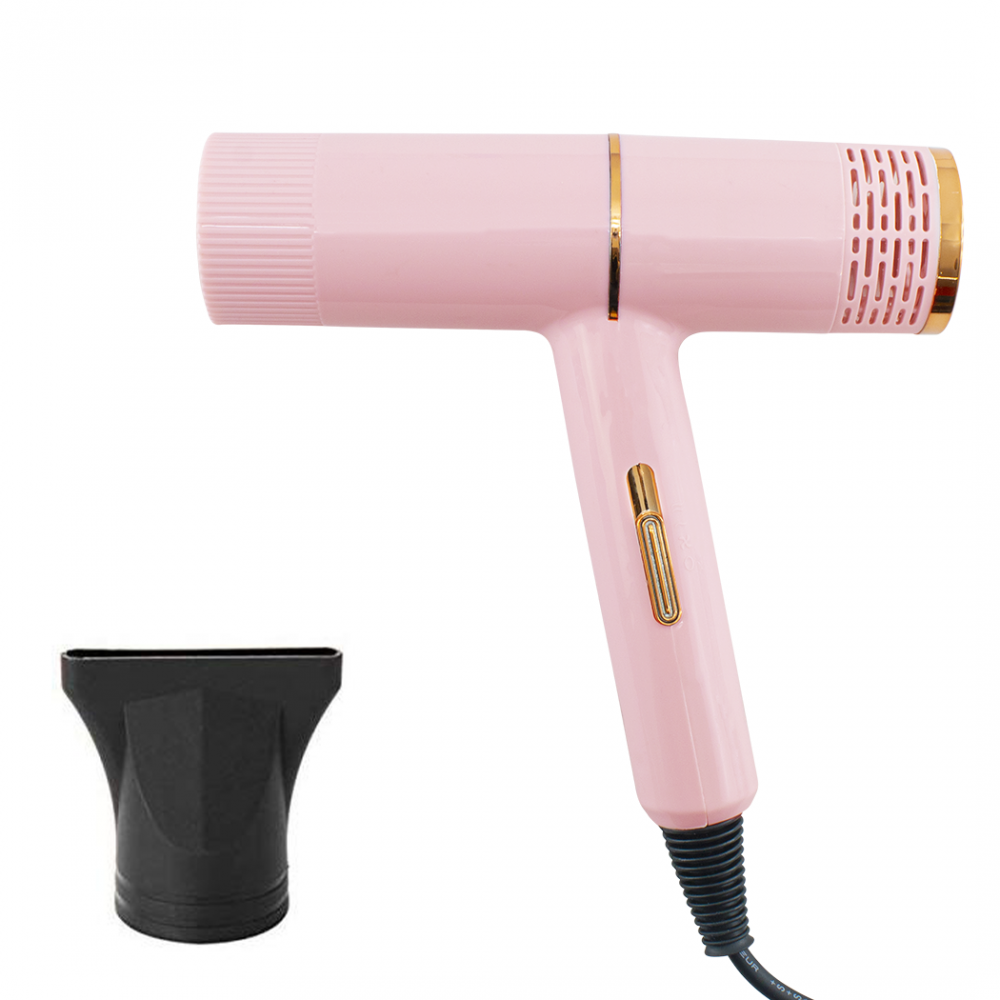 Image of Asciugacapelli Professionale a Bassa Rumorosità 2000W Asciuga in 3-5 Minuti Rosa052