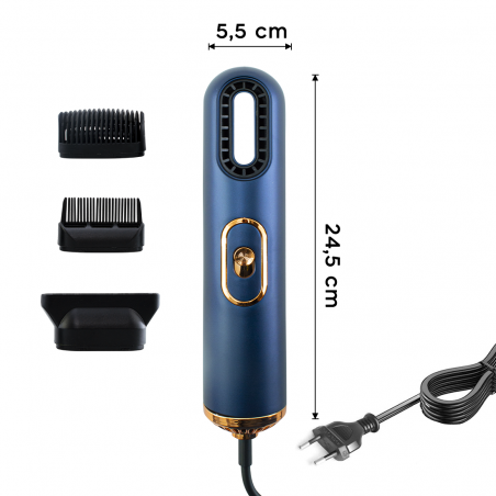 Asciugacapelli Ergonomico Design Moderno 603102 Phon Compatto con Ioni Negativi