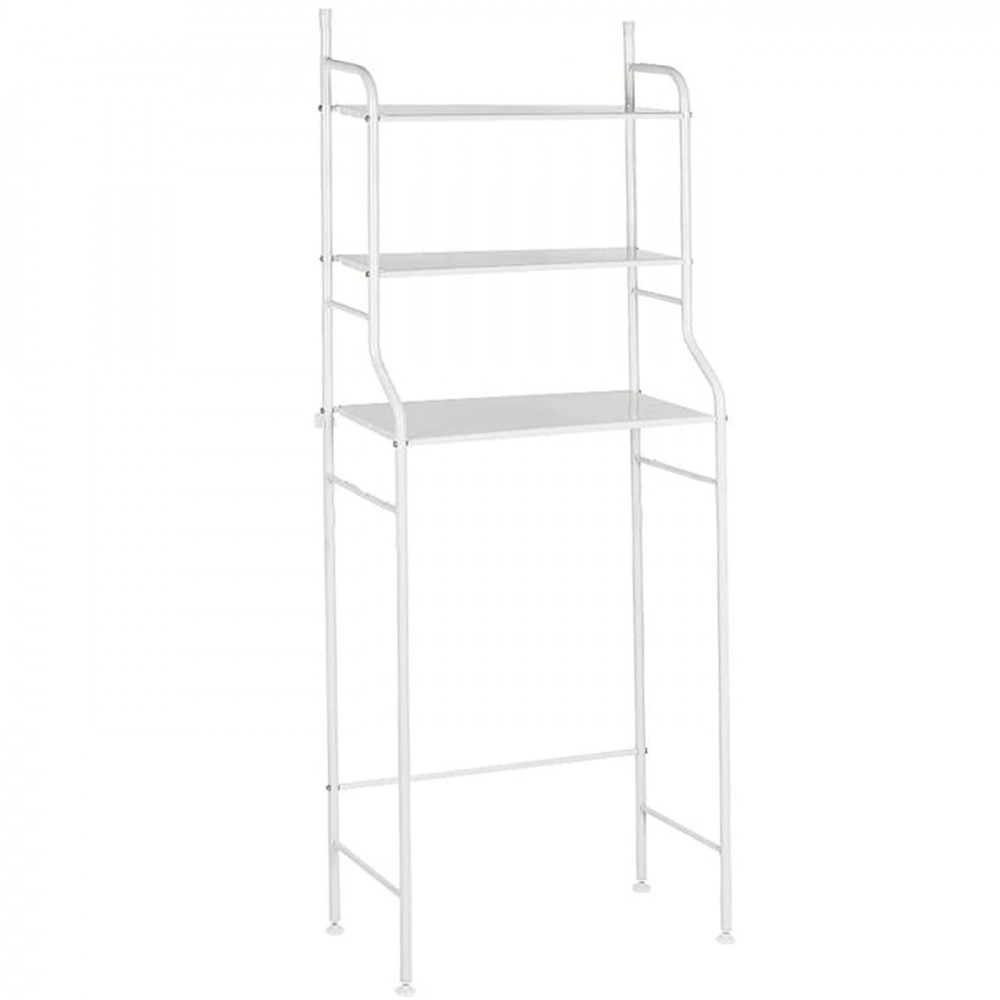 Scaffale Multifunzione Bagno Organizer 01066 Rack Mensole Salvaspazio 45x25x165