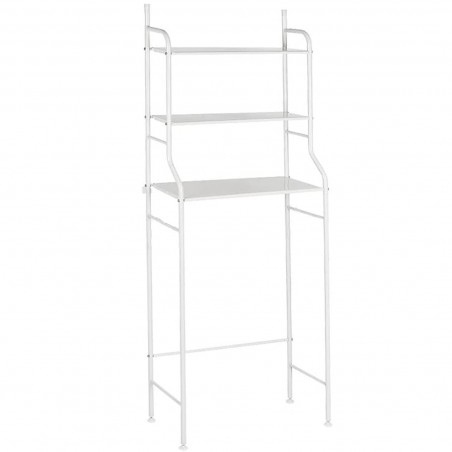 Scaffale Multifunzione Bagno Organizer 01066 Rack Mensole Salvaspazio 45x25x165