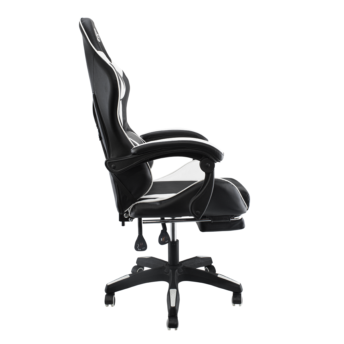 Sedia ufficio Gaming AZRACE ecopelle OFFIX3 con poggiapiedi Poltrona reclinabile - Foto 26 di 49