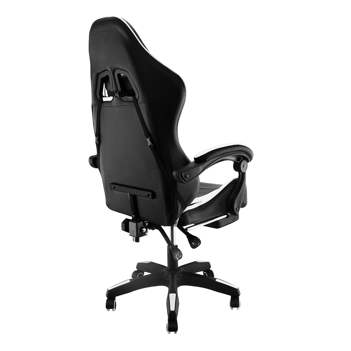 Sedia ufficio Gaming AZRACE ecopelle OFFIX3 con poggiapiedi Poltrona reclinabile - Foto 27 di 49