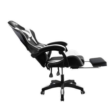 Sedia Ufficio Gaming AZRACE Ecopelle OFFIX3 con Poggiapiedi Poltrona Reclinabile