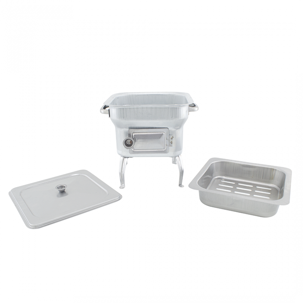 Fornacella Piccola in Lamiera Stampata 25x25cm...