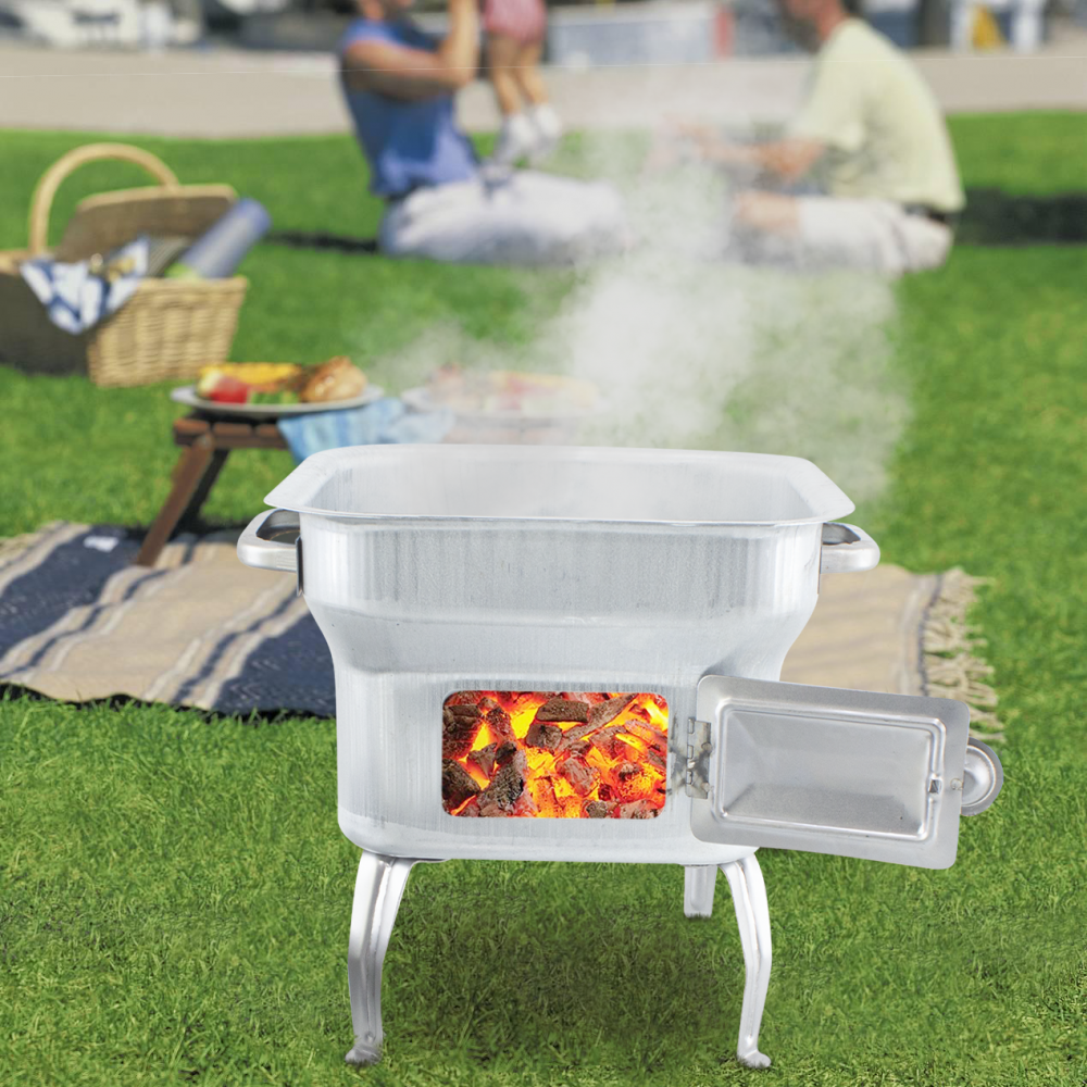 Fornacella Piccola in Lamiera Stampata 25x25cm...