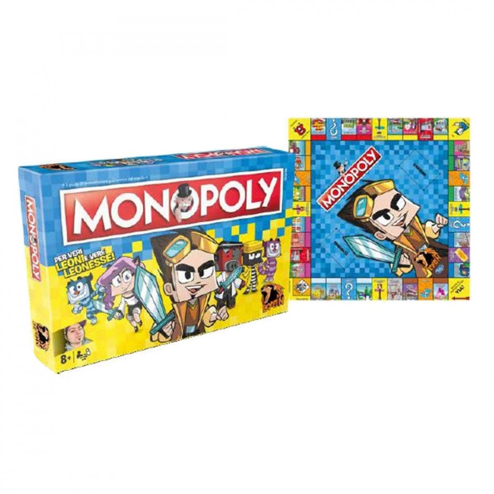 Monopoly Edizione Lyon Gamer Gioco da Tavolo per Veri Leoni e Vere Leonesse