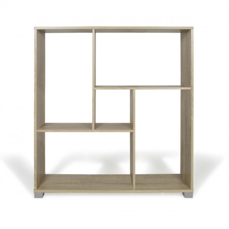 Libreria Scaffale Cubi e Rettangoli Art. 107 Mensole Portaoggetti 80x24x83,5H cm