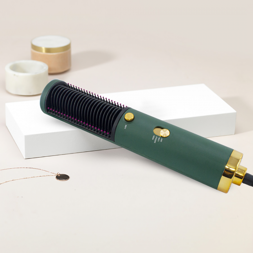 Spazzola Asciugacapelli 1600W Lisciante e...