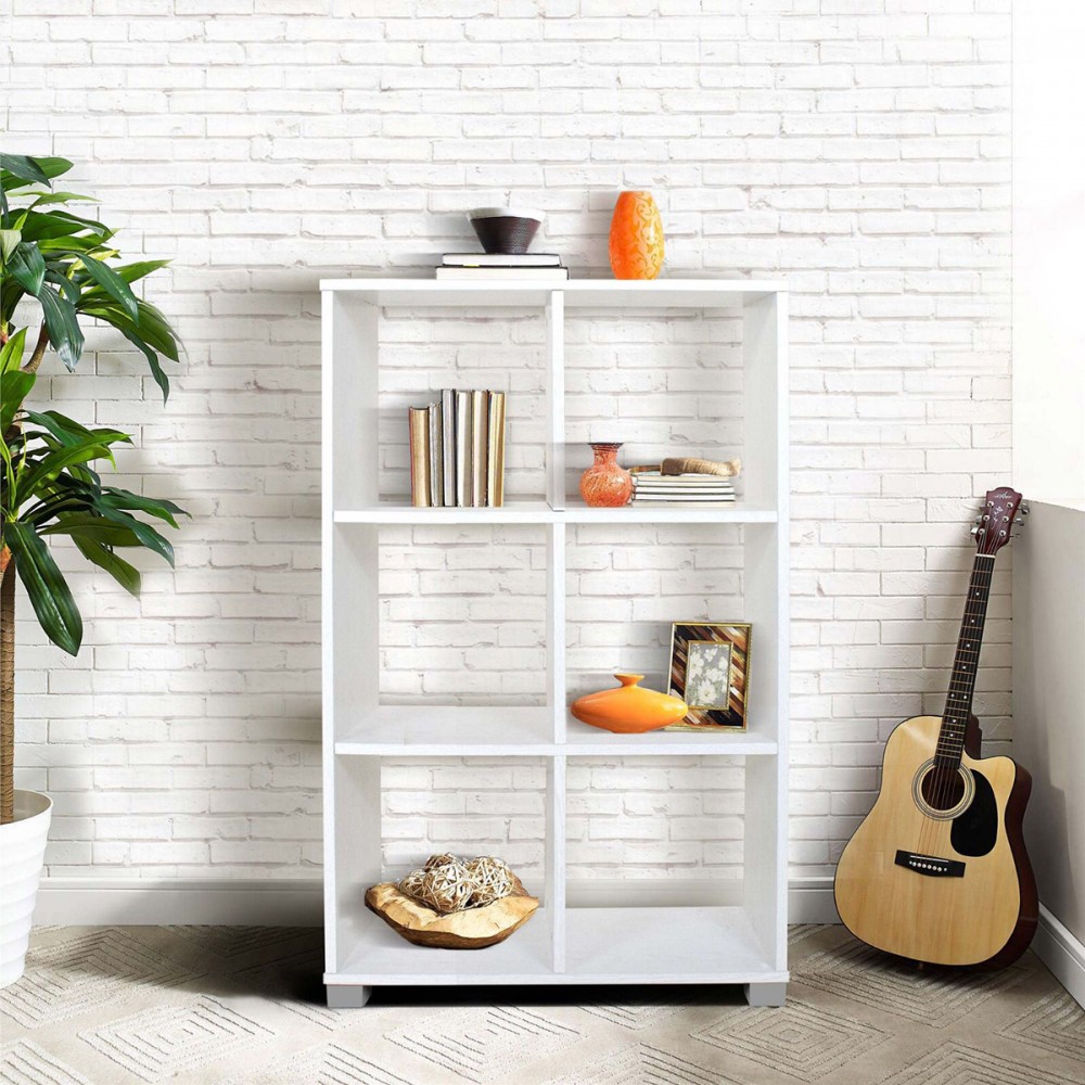 Libreria Scaffale Verticale 6 Cubi Art. 108...