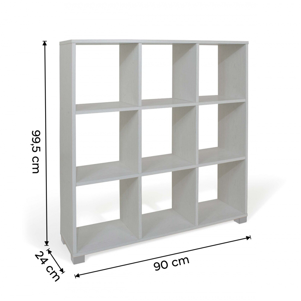Libreria Scaffale 9 Cubi Art. 109 Mensole...