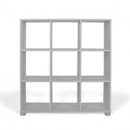 Libreria Scaffale 9 Cubi Art. 109 Mensole Portaoggetti in Legno 90x24x99,5H Cm