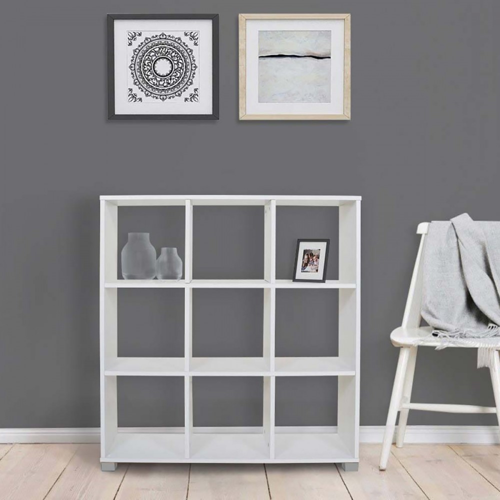 Libreria Scaffale 9 Cubi Art. 109 Mensole...