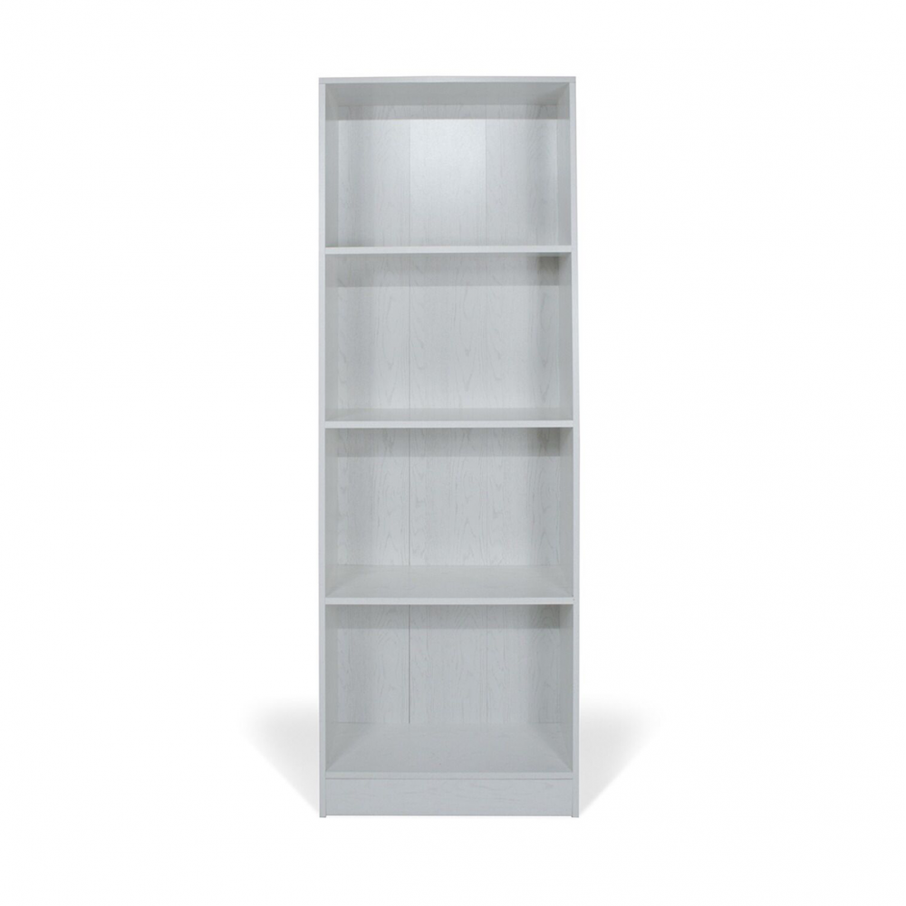 Libreria Scaffale Verticale con 4 Ripiani Art. 112 Mensole in Legno 60x24x170H