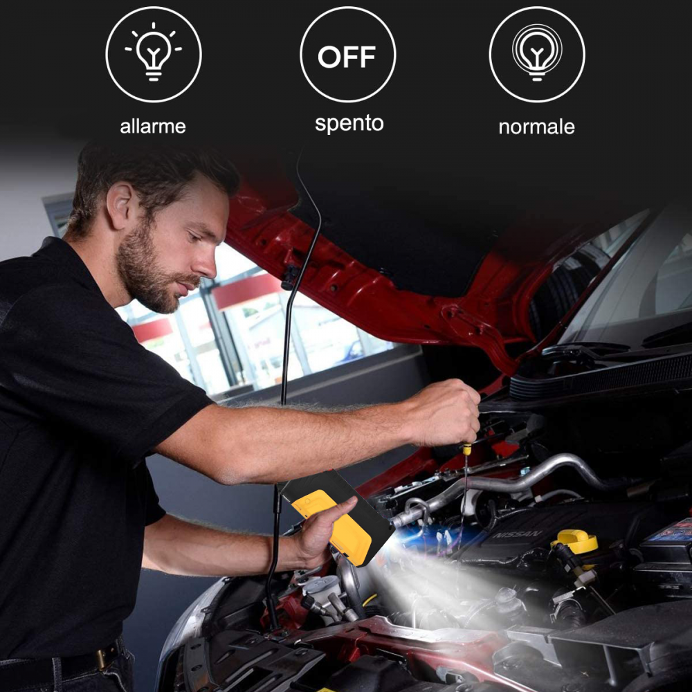 Jump Starter per Auto 50800mAh 70178 Kit con...