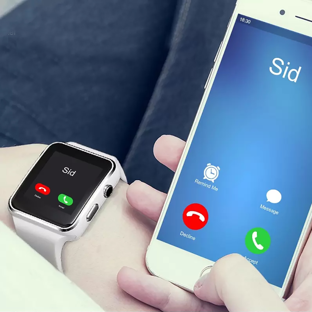 Smartwatch Display Rettangolare 000101 Orologio...