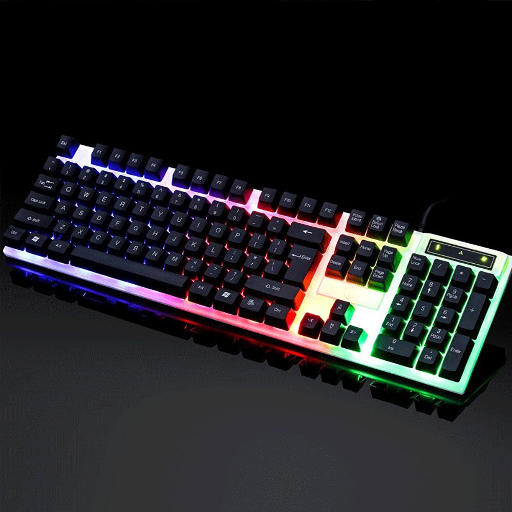 Tastiera e Mouse Gaming RGB USB Computer 666422...