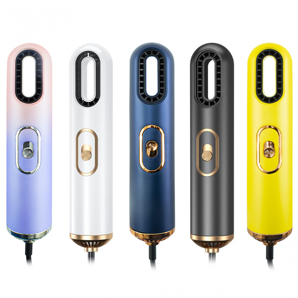 Asciugacapelli Ergonomico Design Moderno 603102 Phon Compatto con Ioni Negativi Grigio