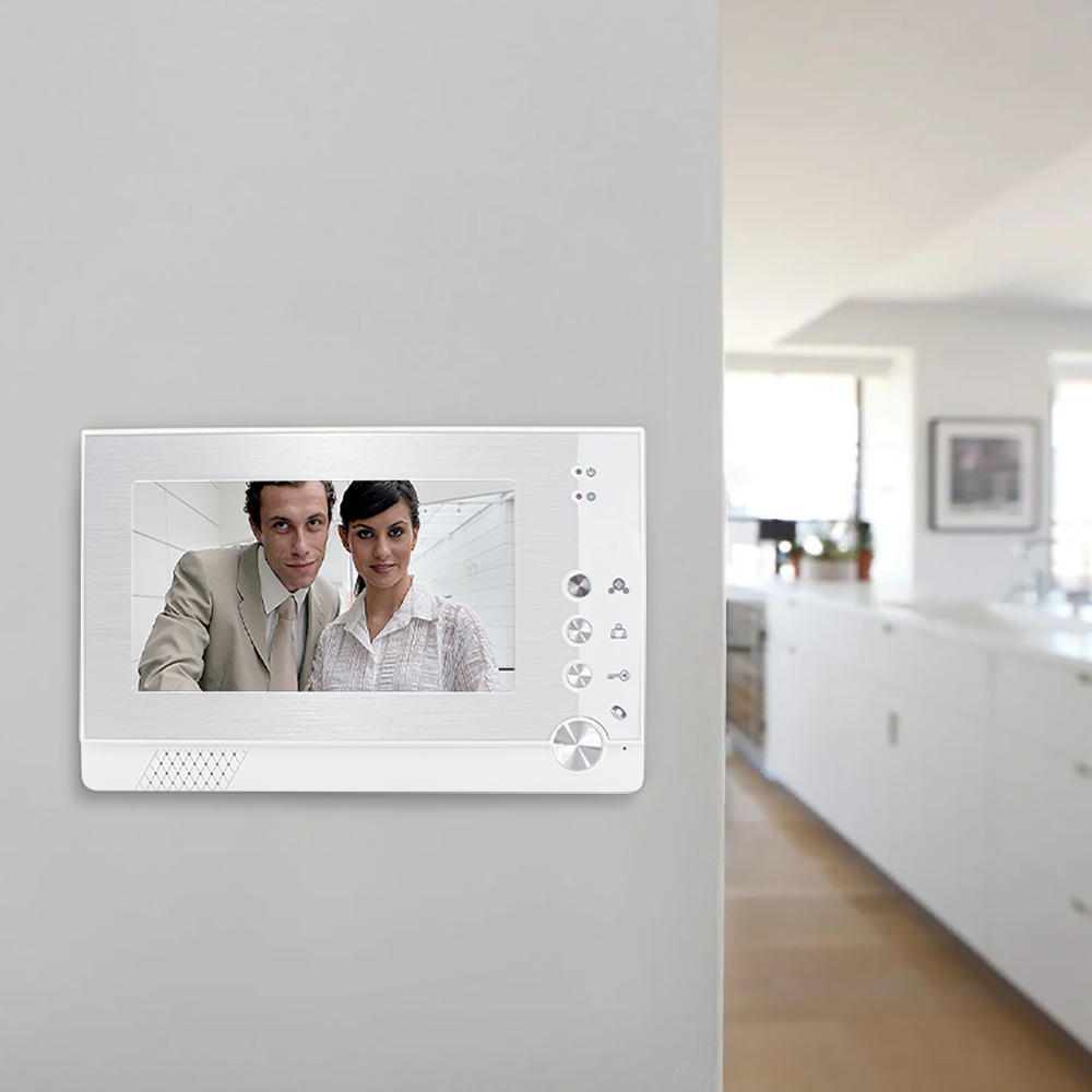 Videocitofono Monofamiliare Monitor 7 Pollici...