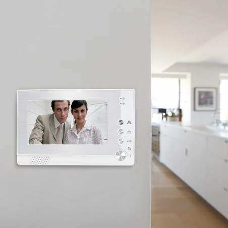 Videocitofono Monofamiliare Monitor 7 Pollici 758447 Apriporta Campanello