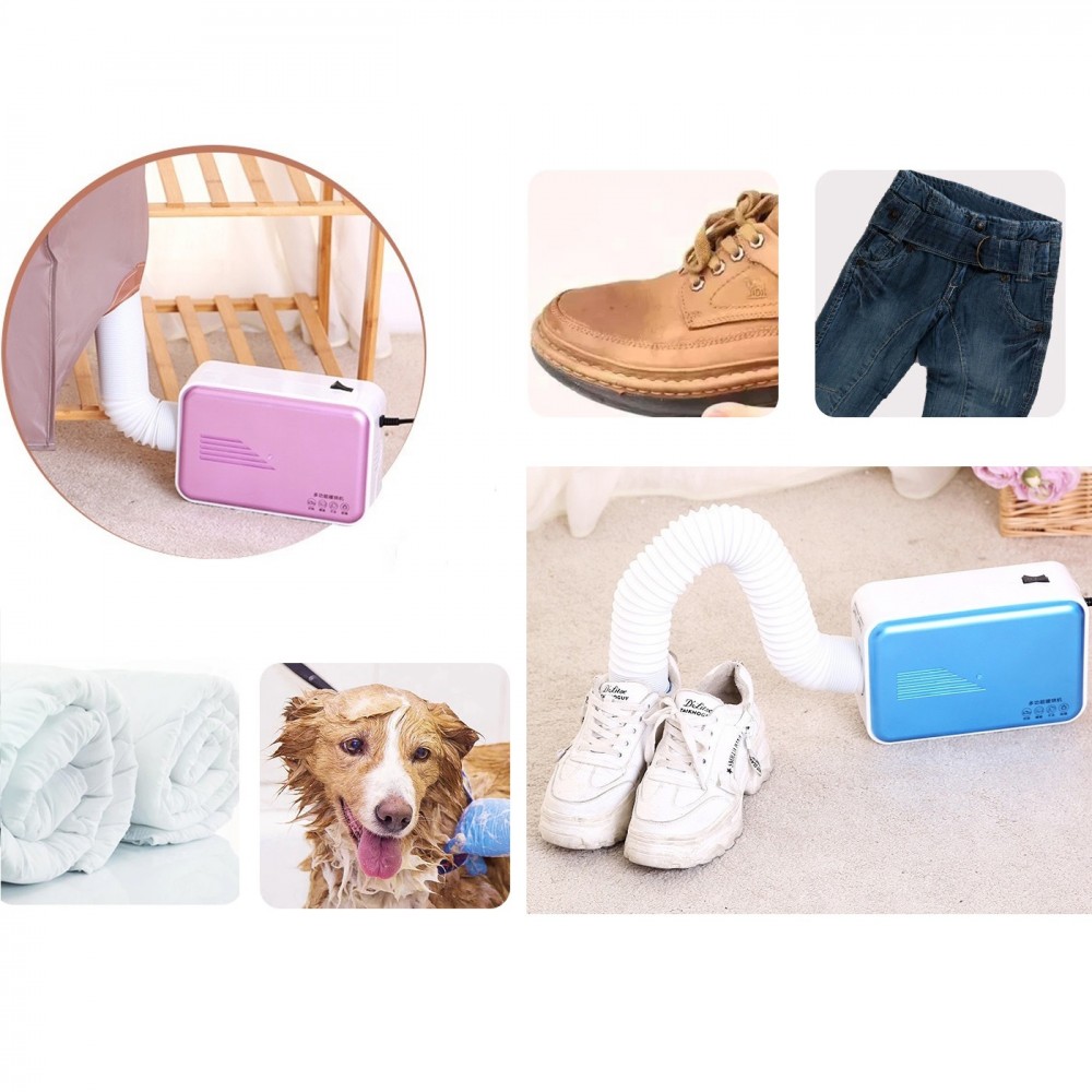 Asciugabiancheria Elettrico Portatile 600W...