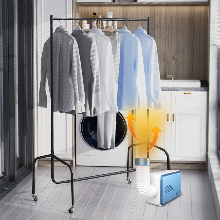 Asciugabiancheria Elettrico Portatile 600W 518105 Asciugatrice Multifunzione